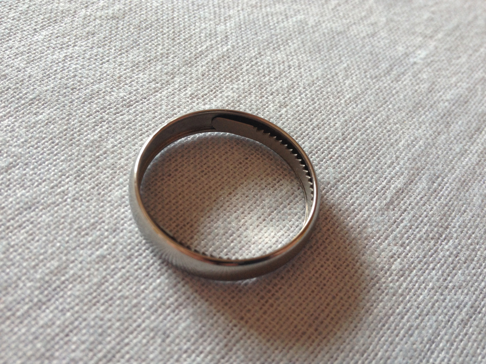 Titanium Escape Ring